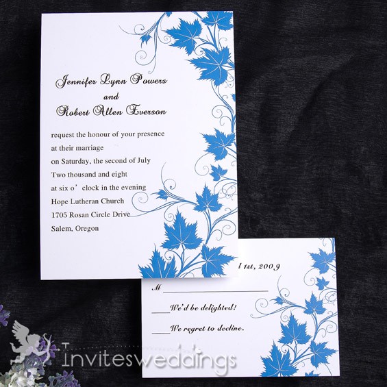 spring wedding invitations
